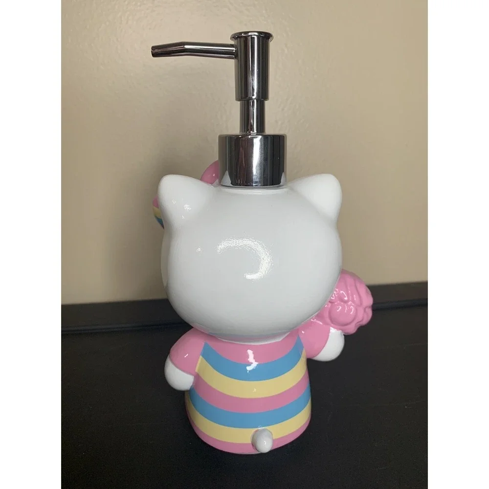 Sanrio Hello Kitty Cotton Candy Body Bath Soap Lotion Pump Dispenser (NEW)